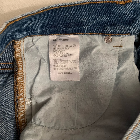 Brandy Melville high rise denim Bermuda shorts - Picture 11 of 14